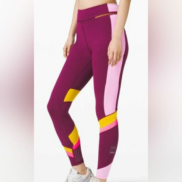 Lululemon x Roksanda Break New Ground Legging Size 6 Marvel / Honeycomb / Candy